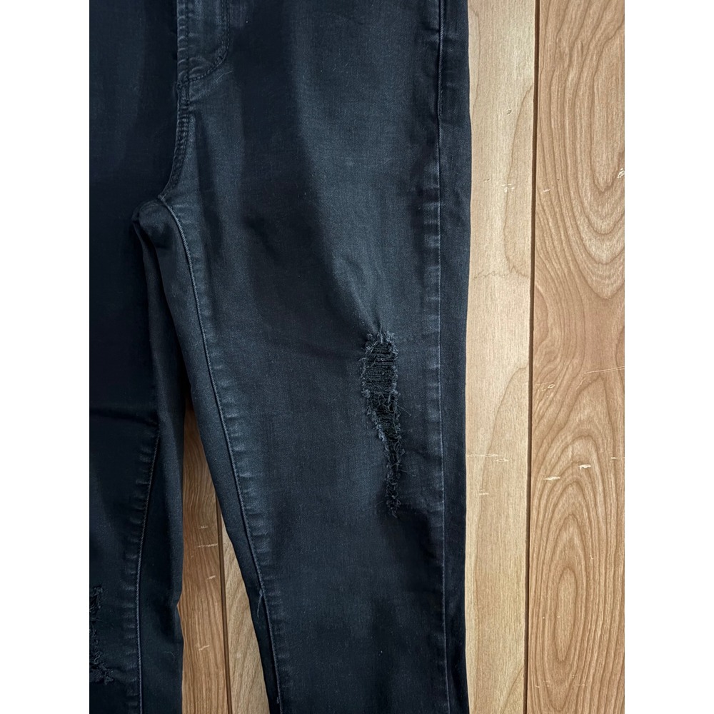 Articles of Society Black Distressed Skinny Jeans Size 28 Slim Fit - Picture 4 of 8